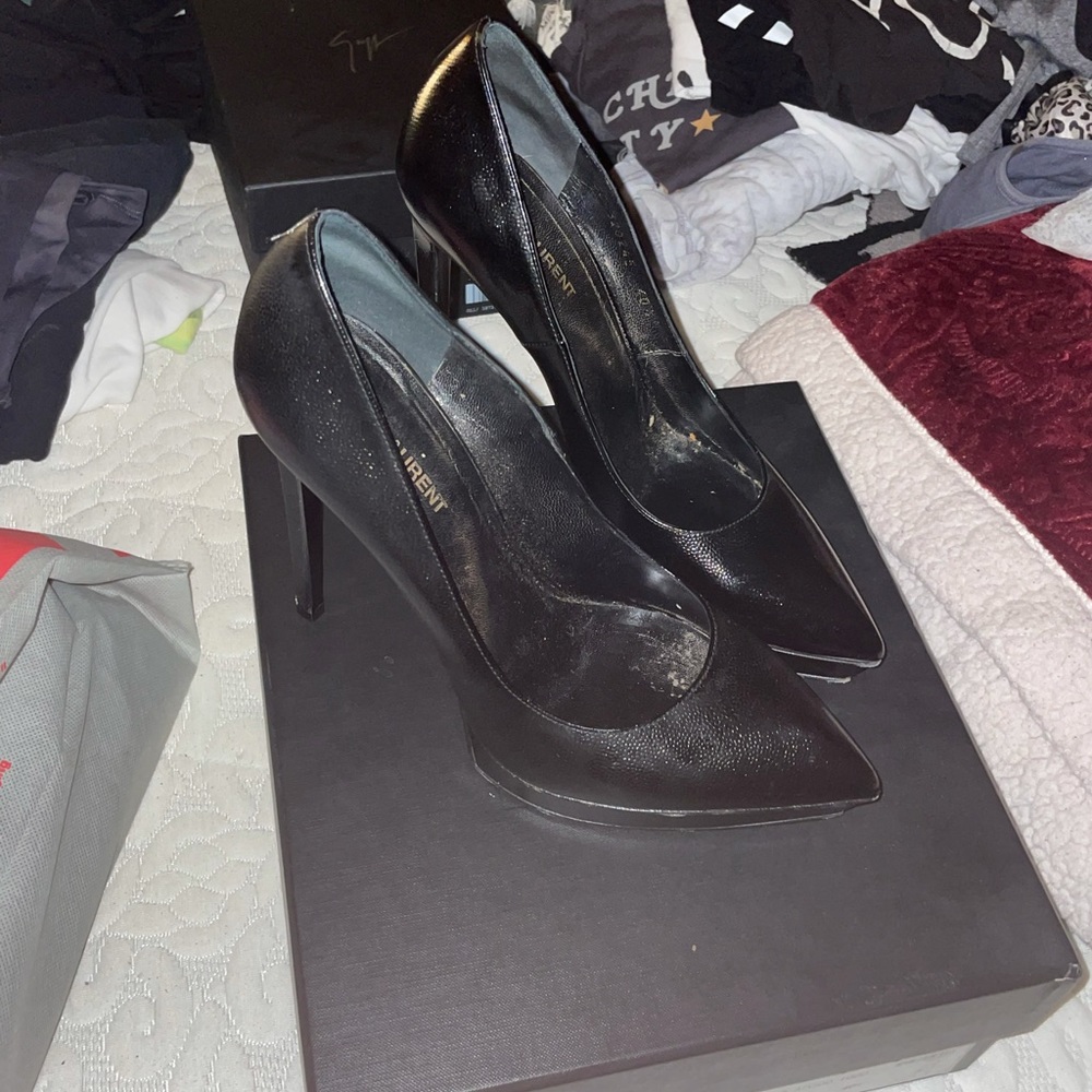 Janis Leather heels